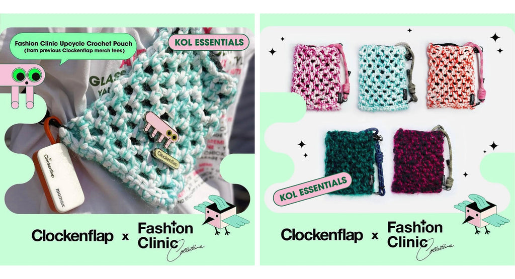 Upcycled Merch for Clockenflap