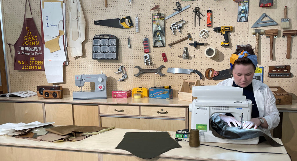 Construction Demonstration at The Beauty of Workwear Exhibition